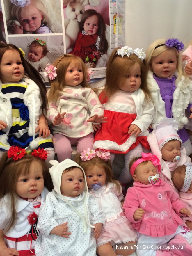 Куклы реборн на выставке кукол Moscow Fair 2014 в Москве