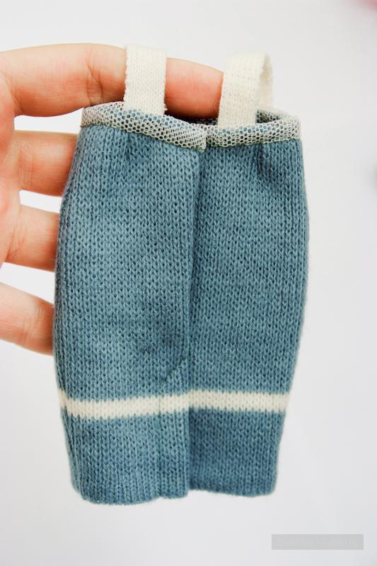 трикотажный сарафан, вид с зади