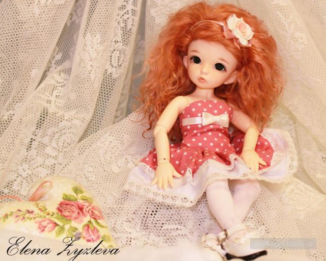 Элли с новым мейком и паричками. БЖД Ante (фото 7)