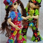 Яркое разноцветие для девочек!