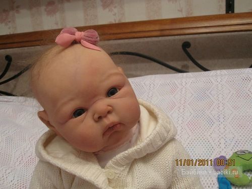 Нежданно-негаданно! Моя куколка реборн Пэрис (фото 7)