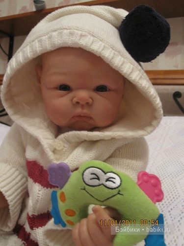 Нежданно-негаданно! Моя куколка реборн Пэрис (фото 3)
