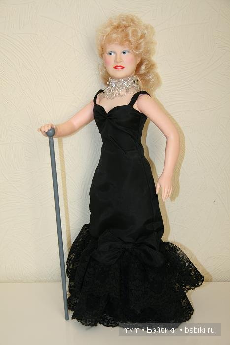 Портретные куклы. Мэй Уэст, Mae West doll