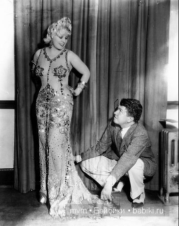 Портретные куклы. Мэй Уэст, Mae West doll