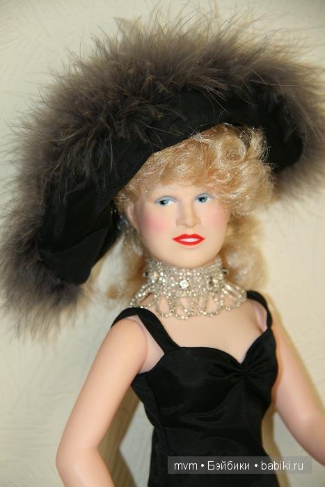 Портретные куклы. Мэй Уэст, Mae West doll (фото 5)