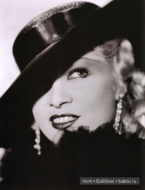 Портретные куклы. Мэй Уэст, Mae West doll (фото 6)