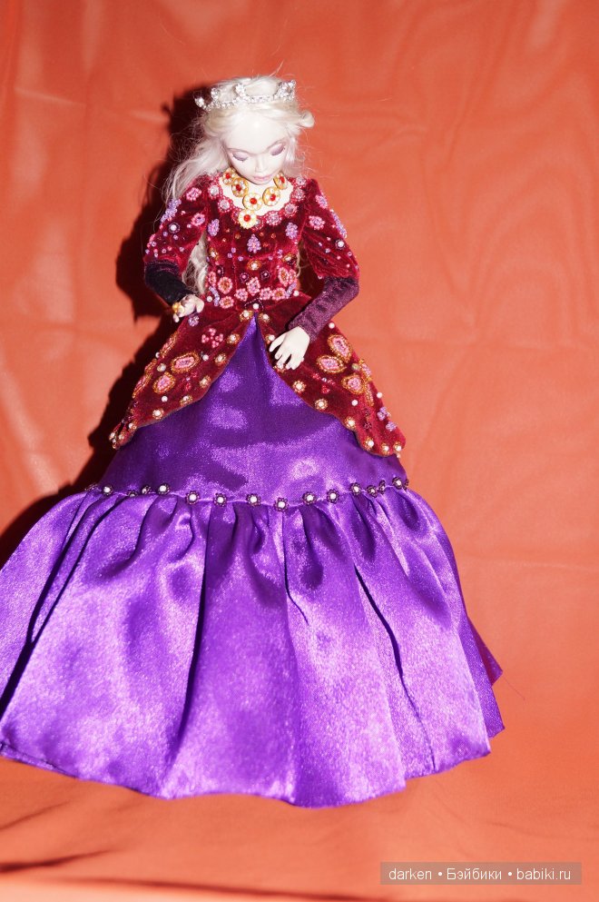 Моя новая авторская шарнирная кукла (фото 2)