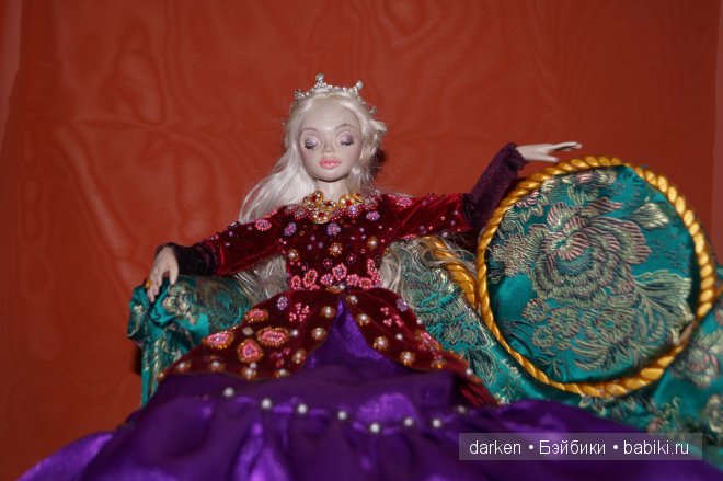 Моя новая авторская шарнирная кукла (фото 4)