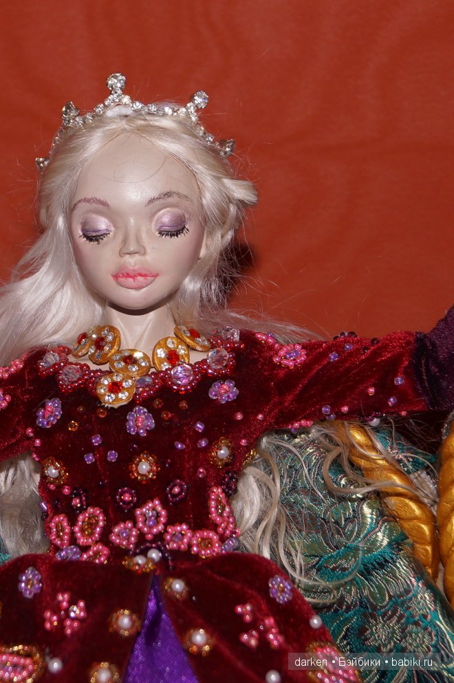 Моя новая авторская шарнирная кукла (фото 5)