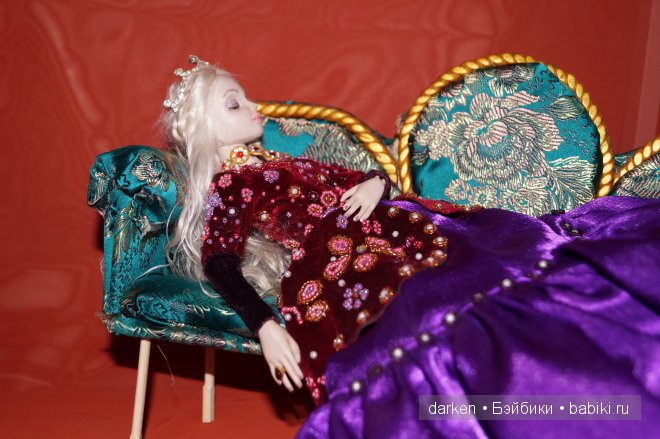 Моя новая авторская шарнирная кукла (фото 7)