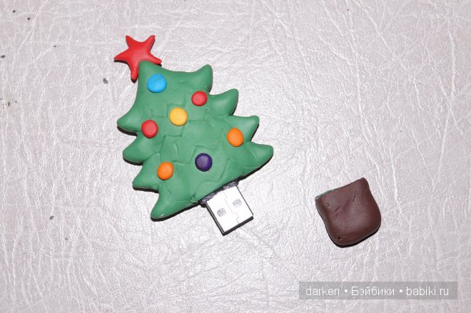 Флешки из полимерной глины (фото 10)