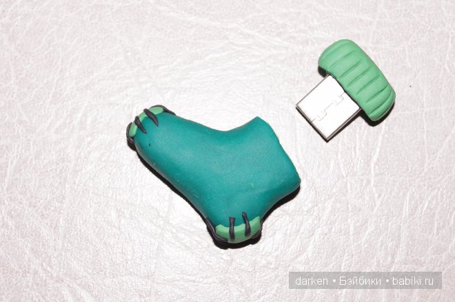 Флешки из полимерной глины