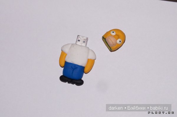 Флешки из полимерной глины