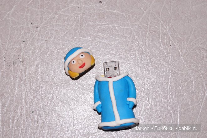 Флешки из полимерной глины (фото 5)