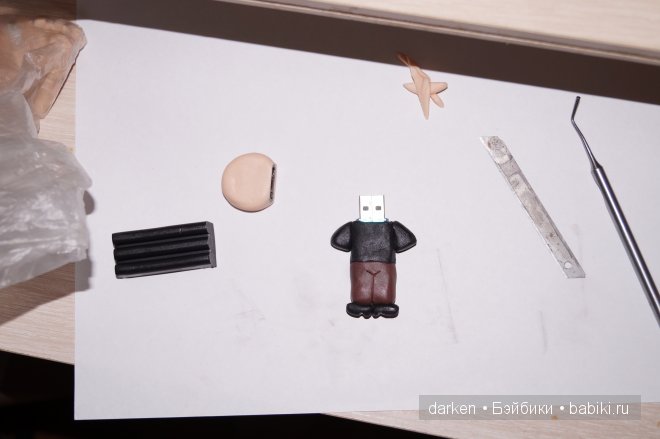 Как я делаю флешки из пластики