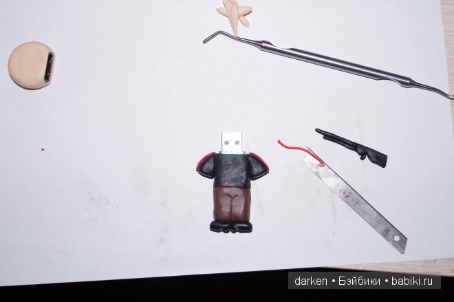 Как я делаю флешки из пластики