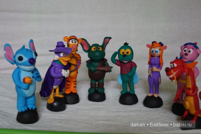 Шахматы своими руками из полимерной глины часть 1 (фото 8)