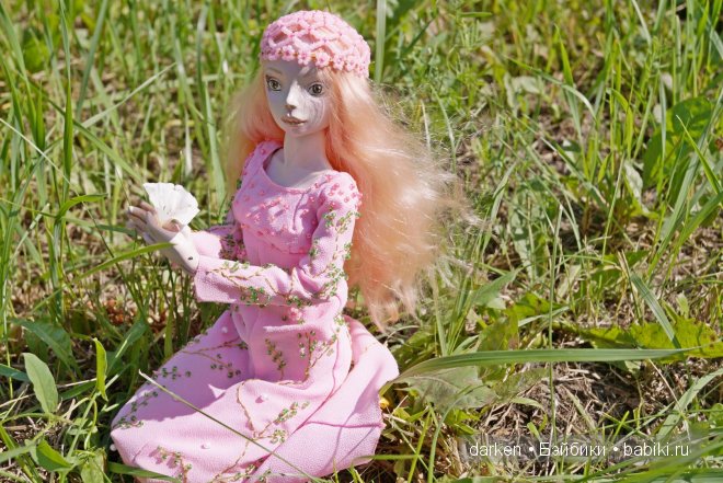 Весна. Авторская шарнирная кукла Светланы Кузнецовой (фото 8)