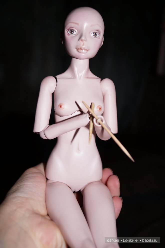 Весна. Авторская шарнирная кукла Светланы Кузнецовой (фото 2)