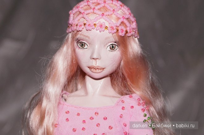 Весна. Авторская шарнирная кукла Светланы Кузнецовой (фото 6)