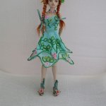 Лето. Авторская шарнирная кукла Светланы Кузнецовой