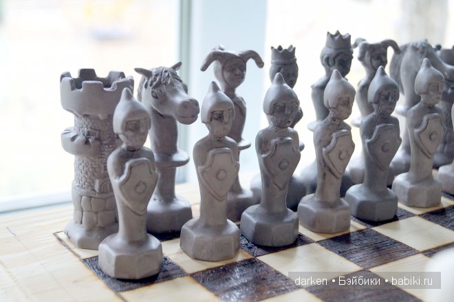 Шахматы своими руками часть 2 (заключительная)