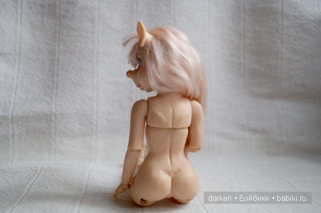 Авторские шарнирные куклы Светланы Кузнецовой. Мышь (фото 5)