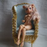 Авторские шарнирные куклы Светланы Кузнецовой. Мышь