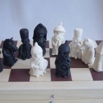 Шахматные фигуры своими руками.