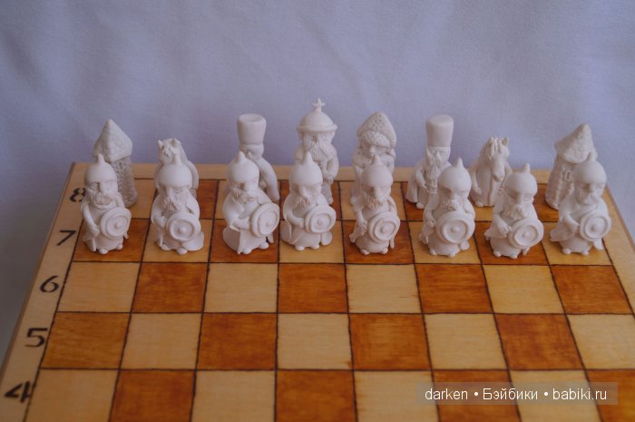 Шахматные фигуры своими руками (фото 6)