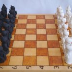 Шахматные фигуры своими руками.