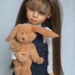 Авторская шарнирная кукла Кузнецовой Светланы