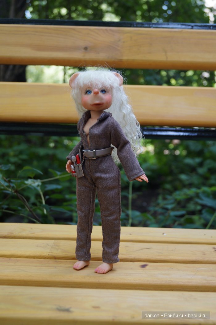 Мышка. Возможно Гайка. Шарнирная кукла