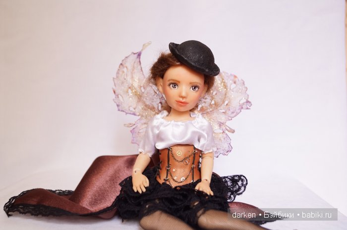 Фея. Авторская шарнирная кукла Светланы Кузнецовой (фото 8)
