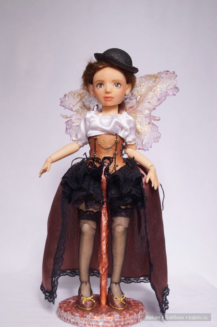 Фея. Авторская шарнирная кукла Светланы Кузнецовой (фото 6)