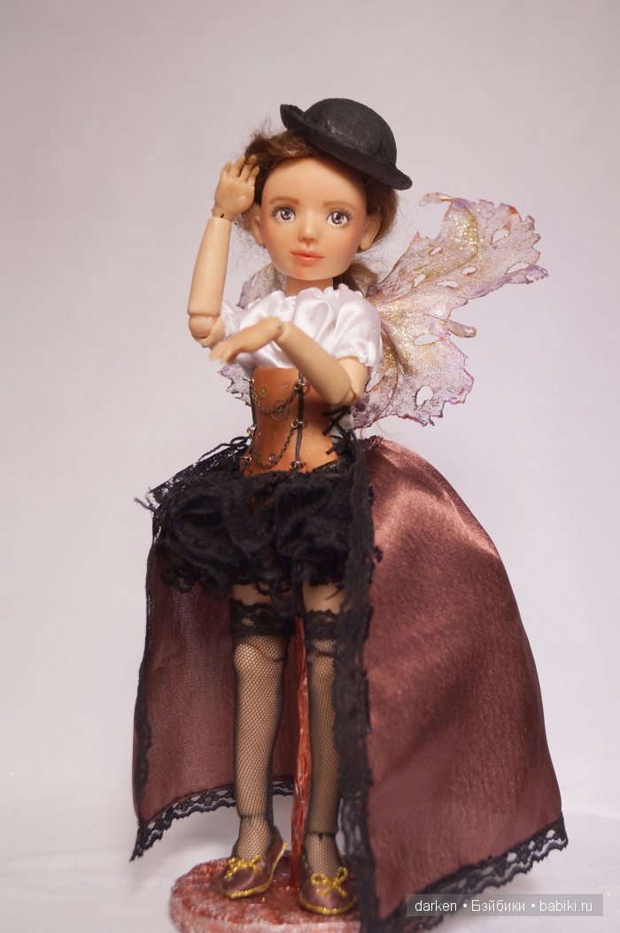 Фея. Авторская шарнирная кукла Светланы Кузнецовой (фото 3)
