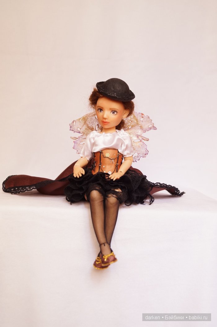 Фея. Авторская шарнирная кукла Светланы Кузнецовой (фото 4)