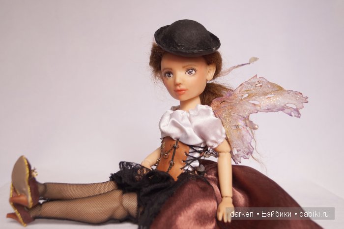 Фея. Авторская шарнирная кукла Светланы Кузнецовой (фото 9)
