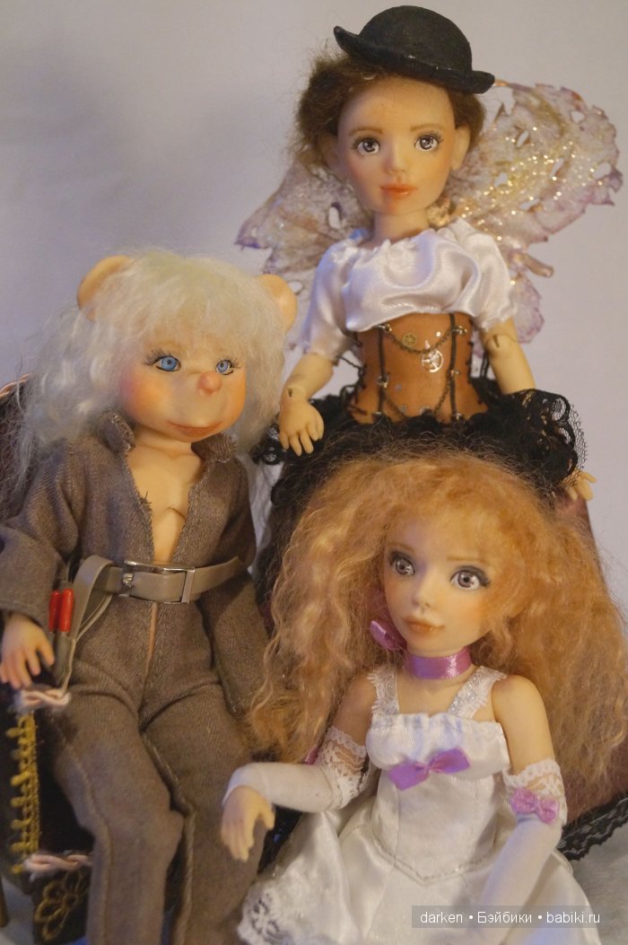 Шарнирные авторские куклы Светланы Кузнецовой