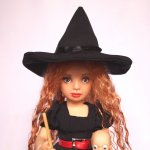 Ведьма. Шарнирная кукла Светланы Кузнецовой