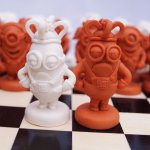 Шахматы миньоны