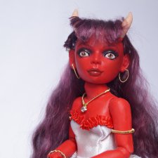 Демонесса. Авторская шарнирная кукла Кузнецовой Светланы