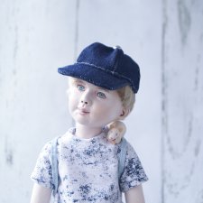 Алешка. Малошарнирная фарфоровая кукла Светланы Кузнецовой