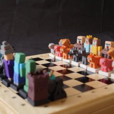 Шахматы Minecraft