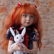 Моя Настенька. Шарнирная кукла Светланы Кузнецовой