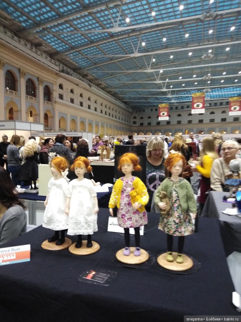 Выставка кукол в Гостином дворе. День третий