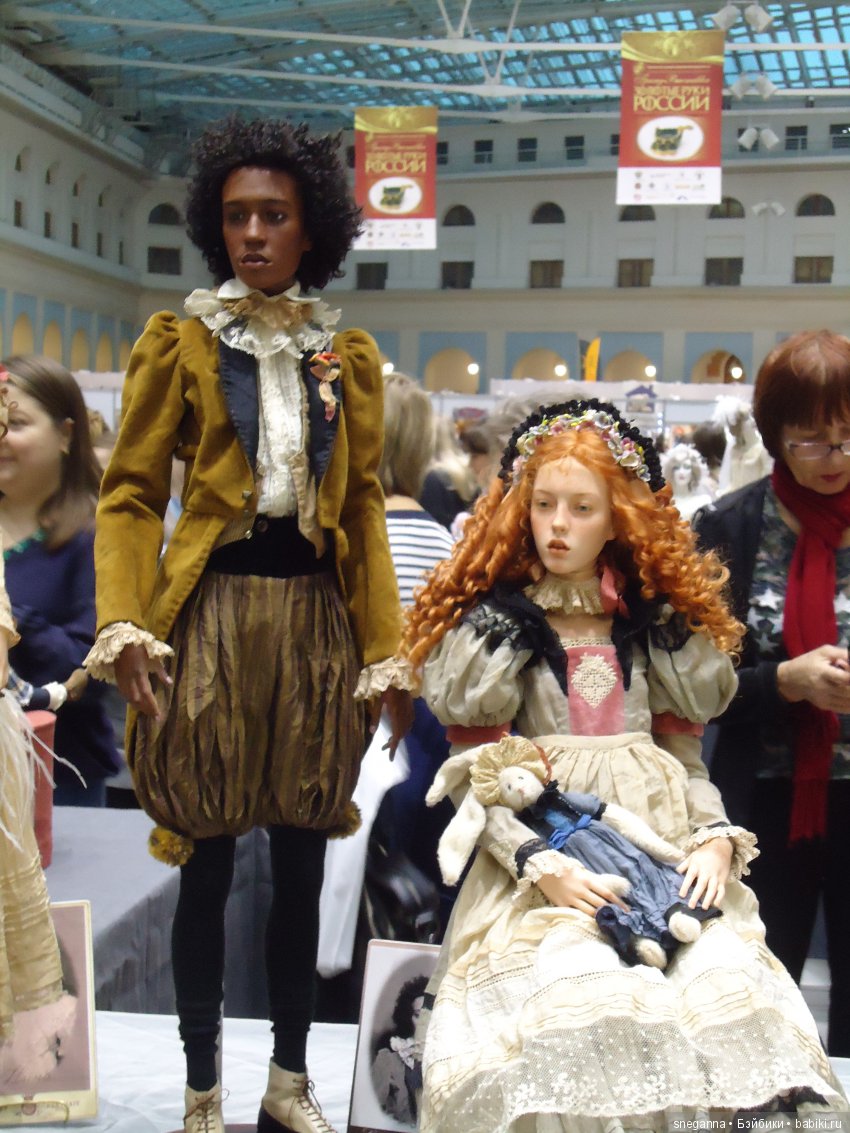 Выставка кукол в Гостином дворе. День третий