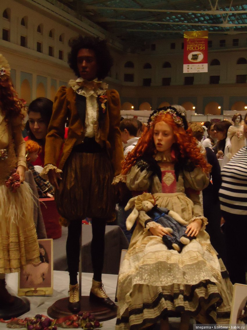 Выставка кукол в Гостином дворе. День третий