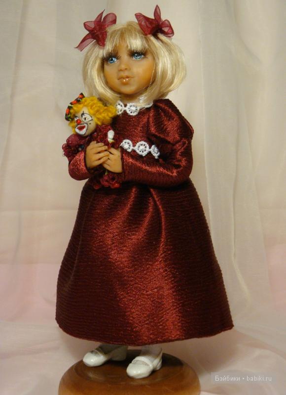 Любимый мой клоун — Лепка авторских кукол: полимерная глина (фото 2)