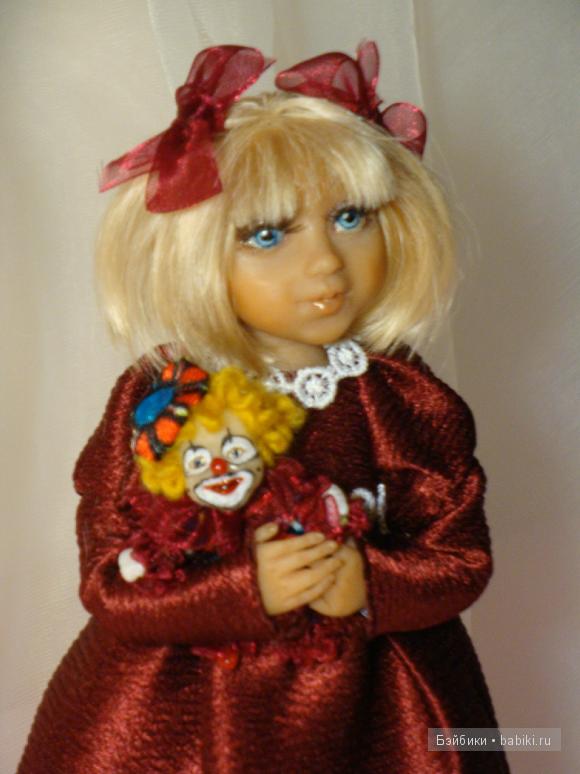 Любимый мой клоун — Лепка авторских кукол: полимерная глина (фото 3)
